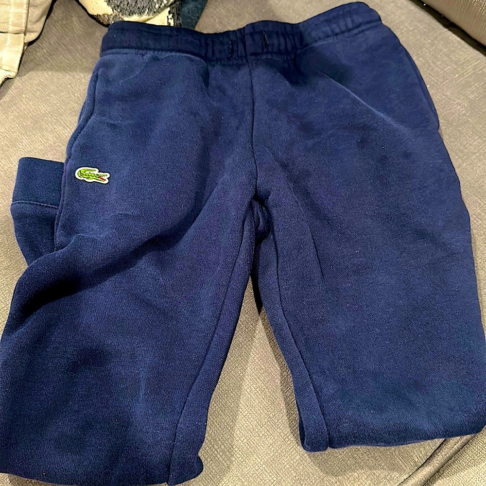 Lacoste sweatpants. Good condition size 8